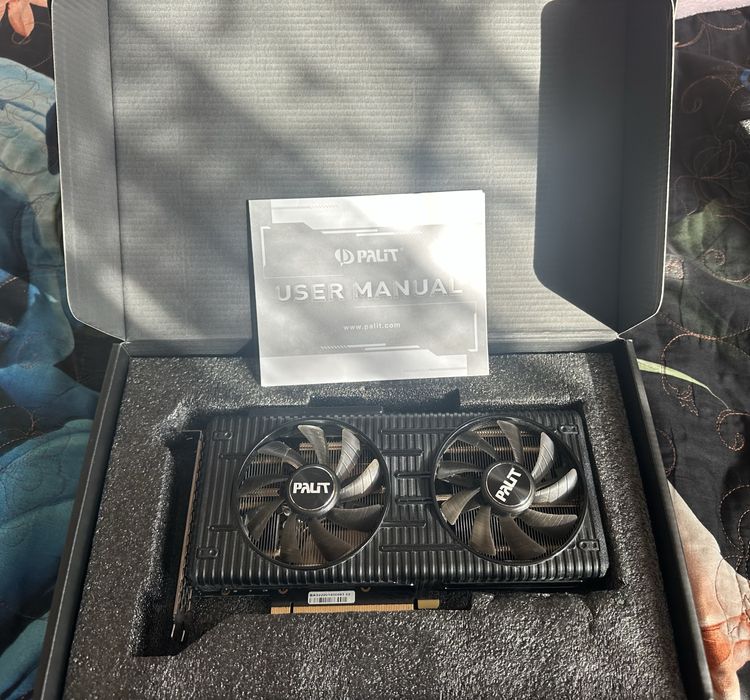 Видеокарта NVIDIA GeForce RTX 3060 12GB Palit Dual — не майнилась