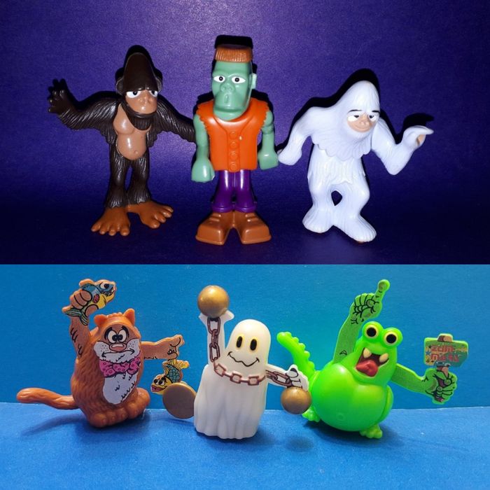 Серии Kinder Surprise из 3-х игрушек