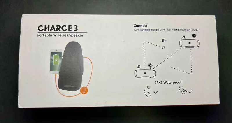 Boxă portabilă CHARCE 3 - Bluetooth - Card Micro SD - USB - Camuflaj