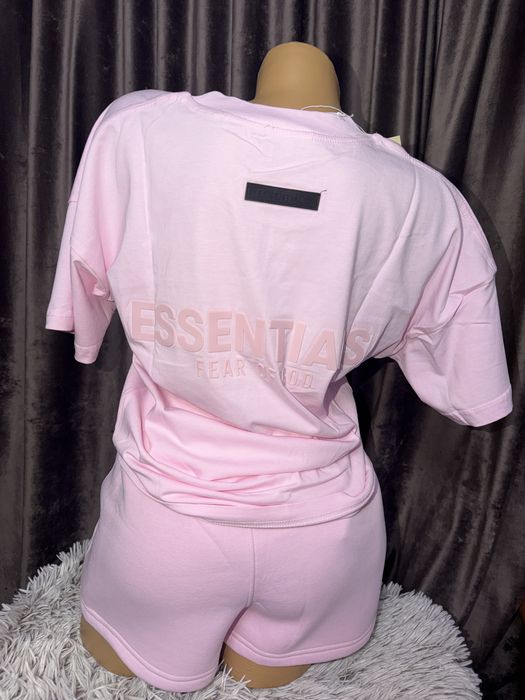 Compleu de dama Essentials Fear of God tricou plus pantalon scurt Xs S M L XL 2XL