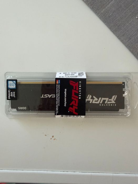Memorie ddr5 32gb Kingston Fury Beast 5200Mhz CL40 nou sigilat