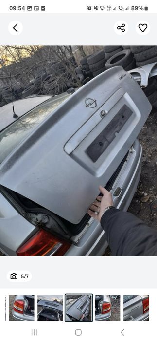 Vând  haion fără rugina + luneta impecabil opel astra g în 2 usi