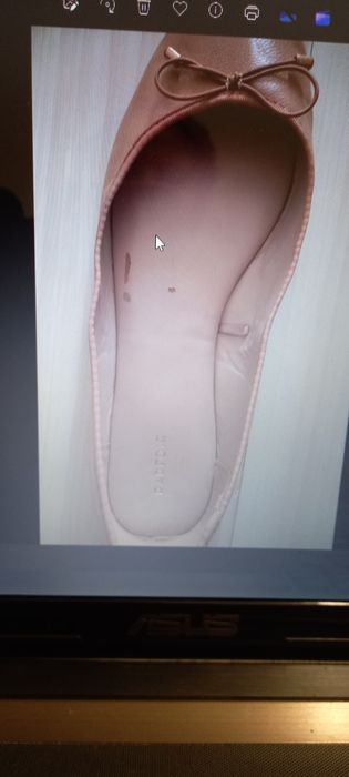 ББалеринки в жълто-бежови