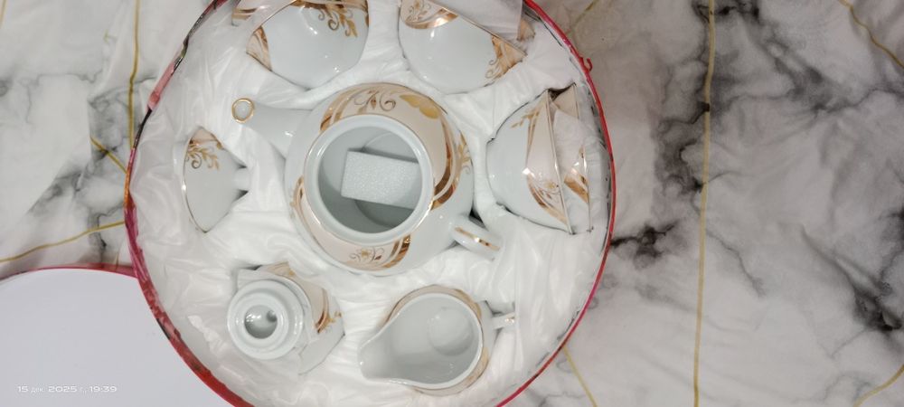 Чайный сервиз новый.