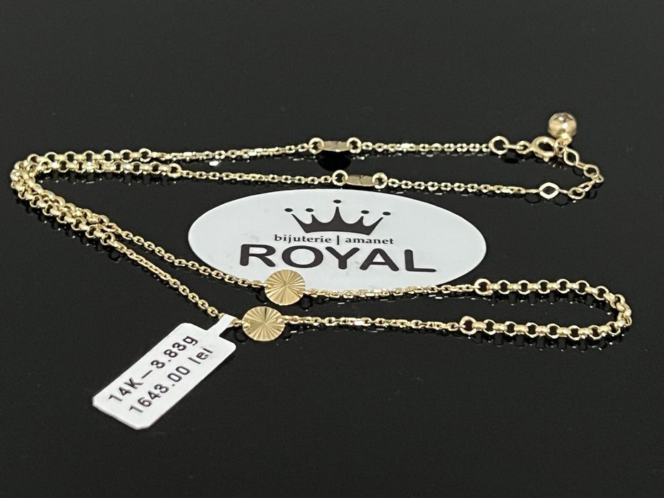 Bijuteria Royal CB : Lant aur 14K 585 3,83 grame