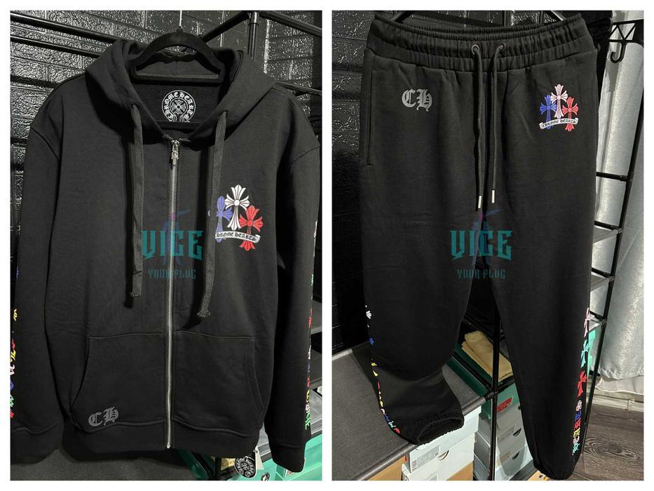 Compleu Trening Chrome Hearts Multi Color Cross CT [VICE YOUR PLUG]
