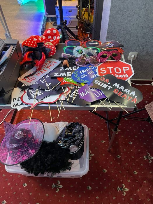 Cabină foto | Fum greu | Artificii vulcan | Nunți | Botez | Evenimente