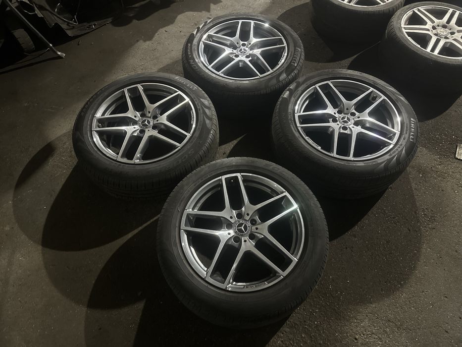 Set Roti GLC • AMG ORIGINALE R19 jante anvelope PIRELLI DOT24 W253 253