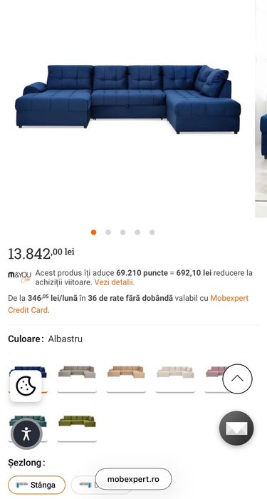 Canapea Mobexpert