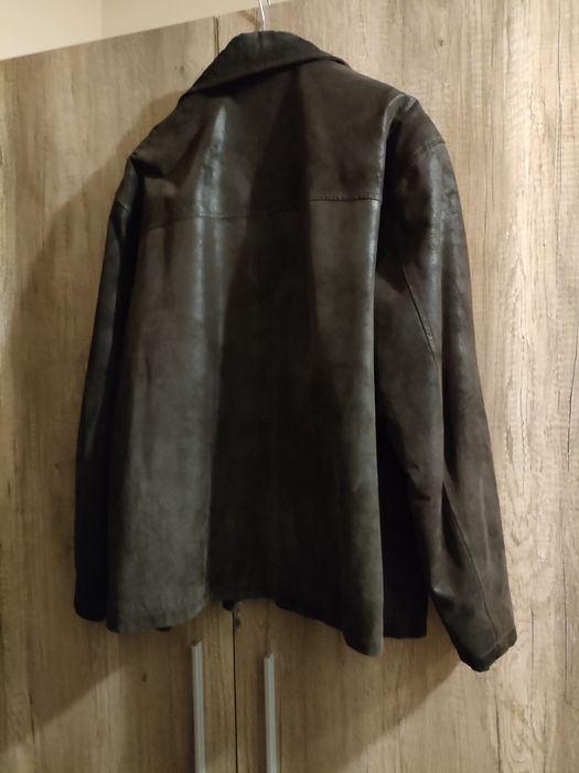 Vând Geaca Piele XL 54 bărbați, Brown, maro