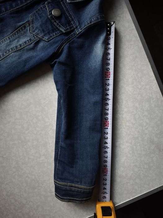 Куртка джинсовая на девочку рост 80