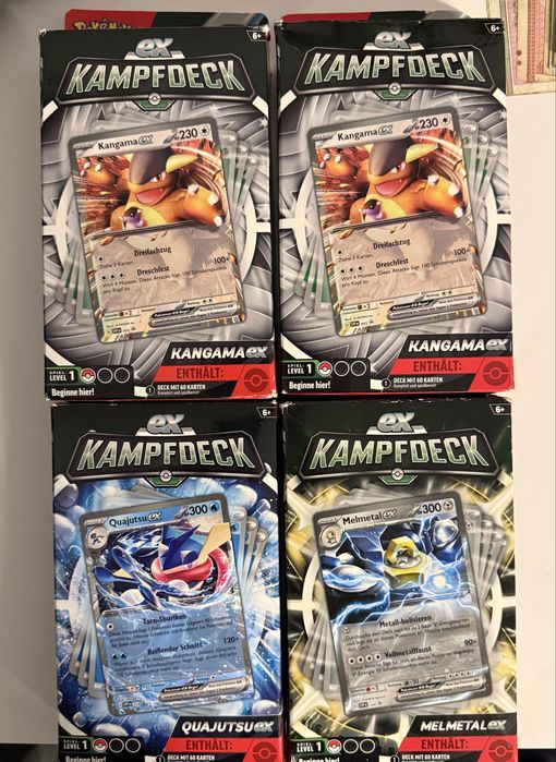 Set cartonase Pokemon