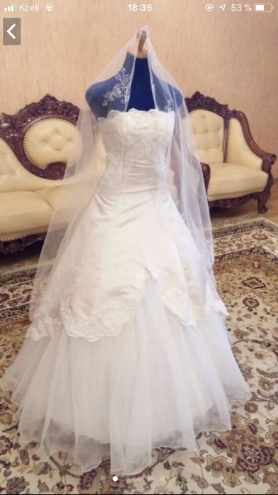 Свадебная платья р 42-44