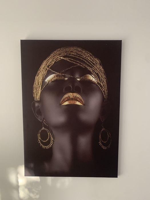 Vand tablou  african gold 70 / 100 cm