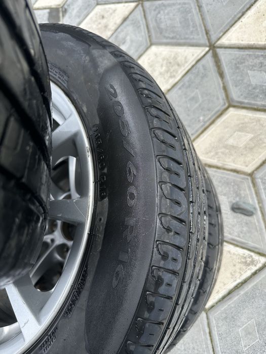 Jante aliaj BMW stile 390 V - Spoke 5 x 112 + cauciucuri 215 / 60 / R16 - 205 / 60 / r16 7 j - 6796236