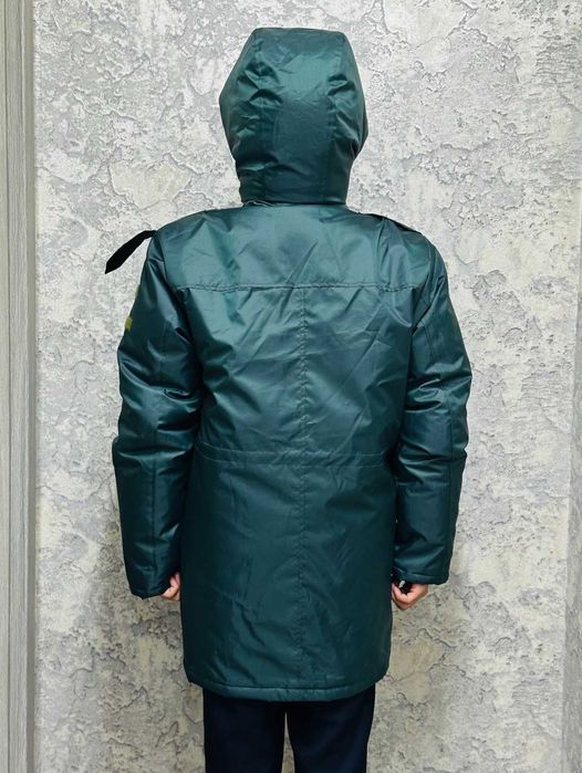 Бушлат зелёный(военный)