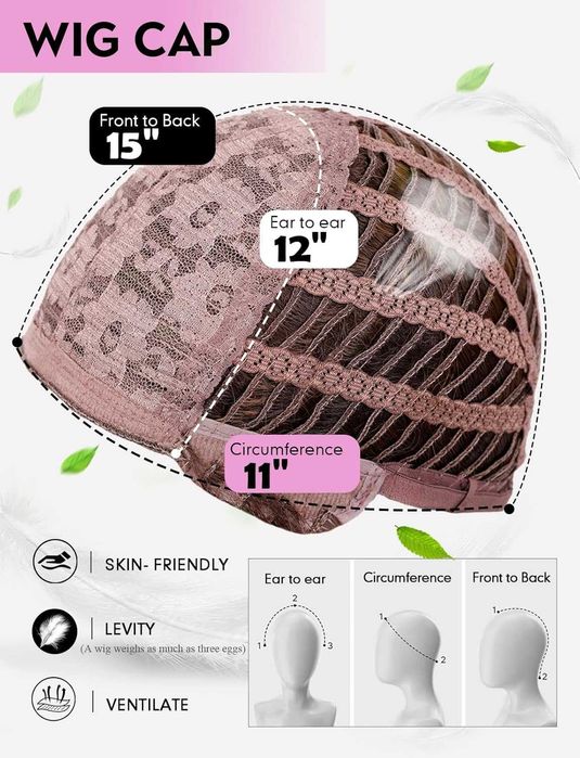 Светло руса омбре перука с тъмни корени на път