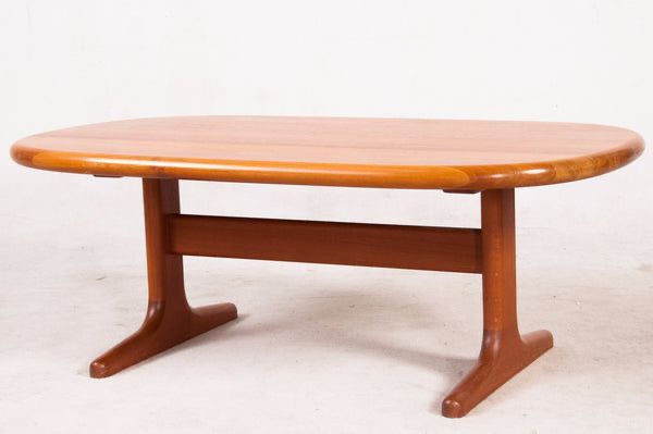 Masa Glostrup mid century lemn masiv teak tec design scandinav