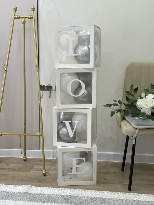 Праздничный декор кубики