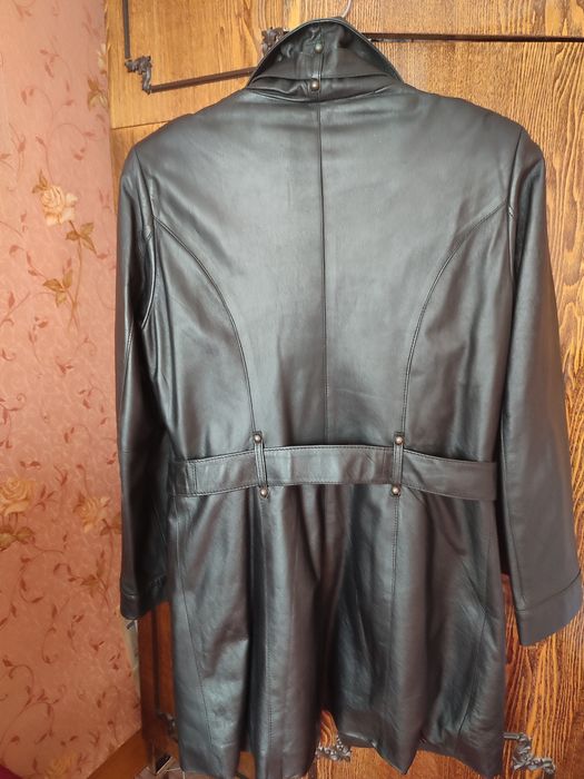 Кожаный сюртук / пиджак