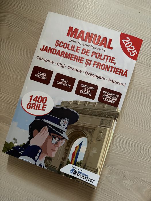 Vand manual școala de poliție nou