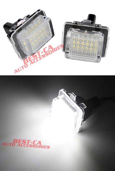 LED плафони за регистрационен номер Mercedes-Benz W204 W212 C207 W221