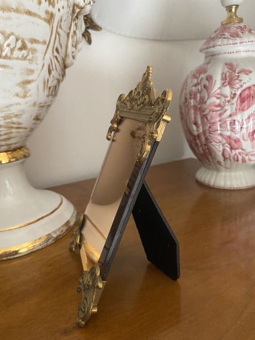 Rama in bronz cu oglinda