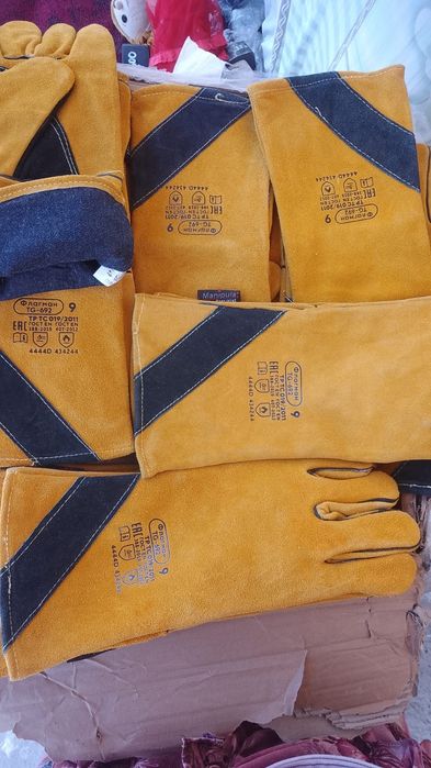 Пайвандчилар учун Қўлқоплар, Перчатки Сварочныйе, Краги Сваршика