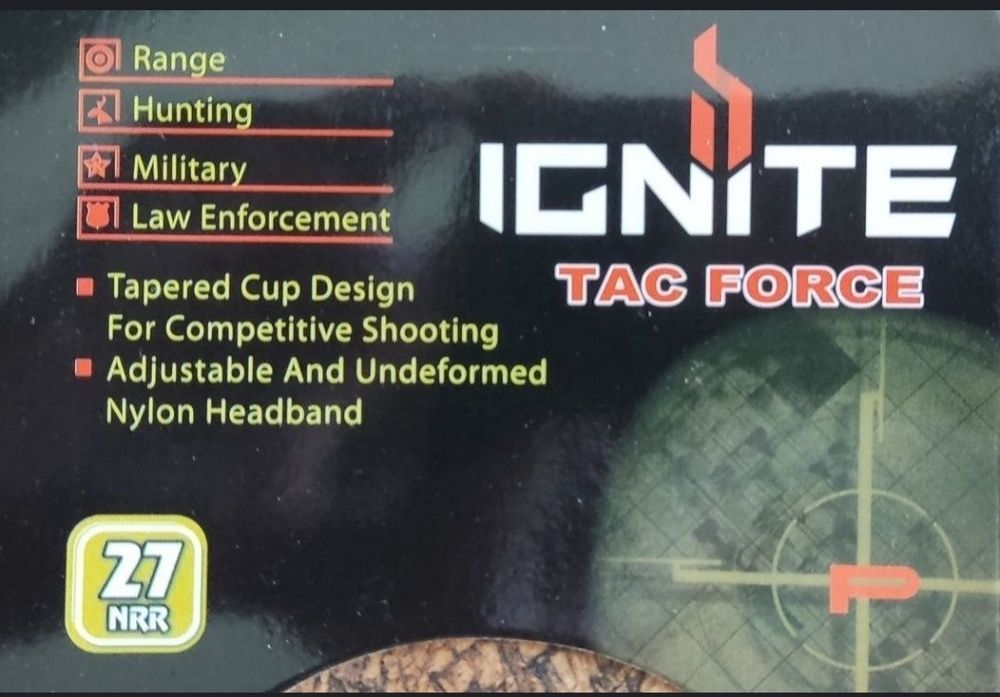 наушники TAC FORCE с шумоподавлением