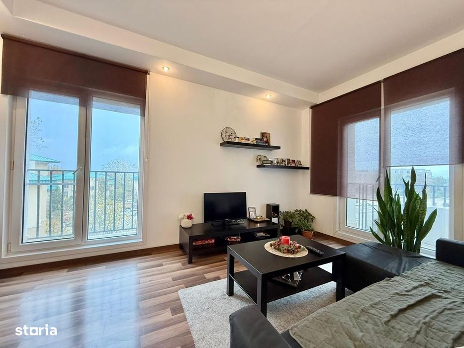COSMOPOLIS - Apartament cu 2 camere tip studio, mobilat si utilat.