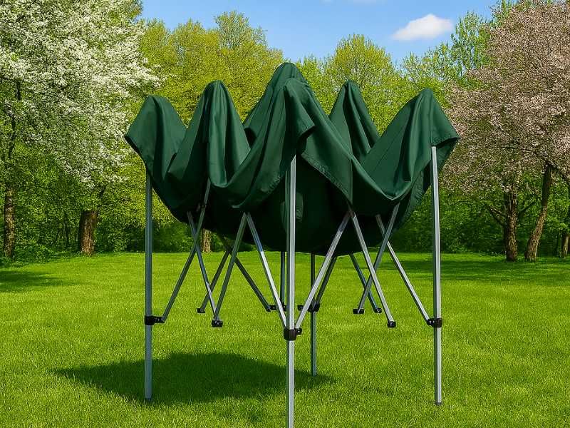 Шатра павильон 3 х 4,5м зелена НОВА