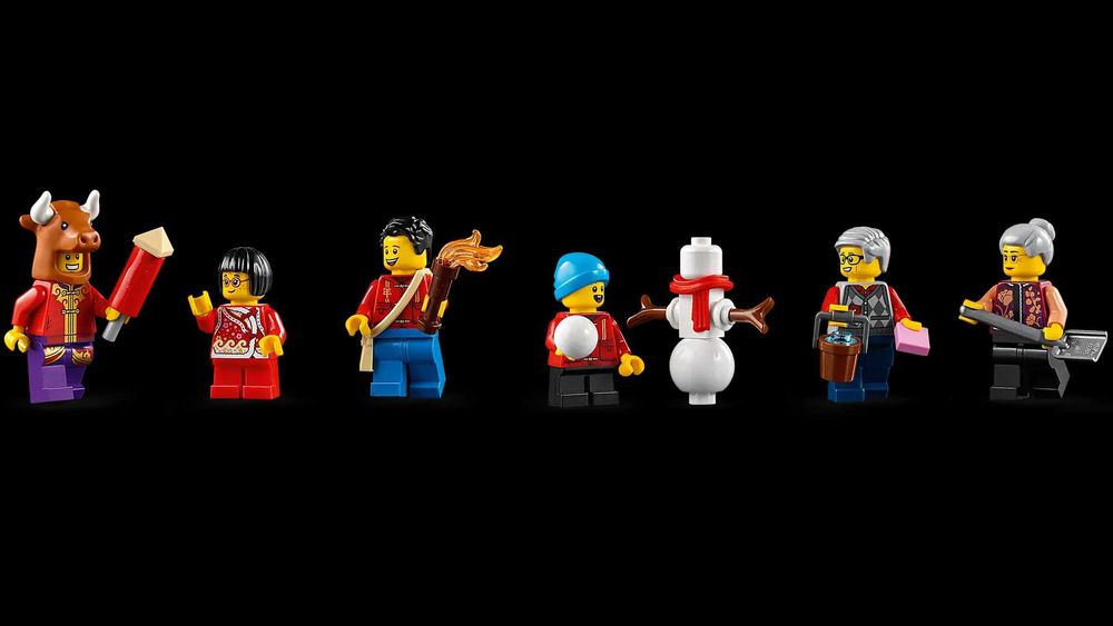 НОВО LEGO Christmas 80106 - Chinese New Year: The Story of Nian