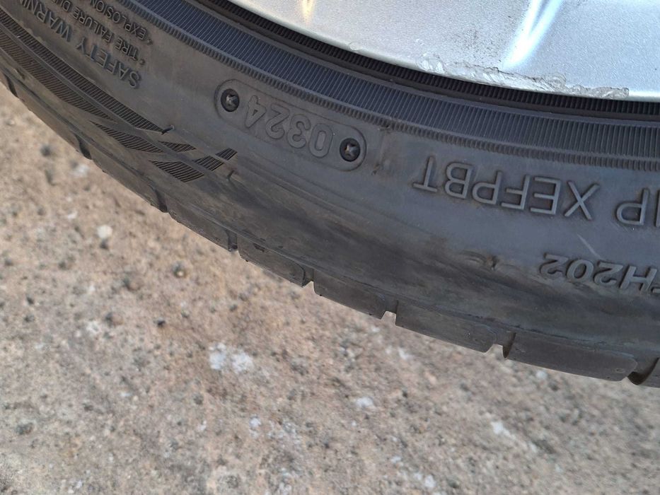 Jante BMW R17 anvelope vara noi DOT 2024 E39/E46/E60/E61/E90/E91