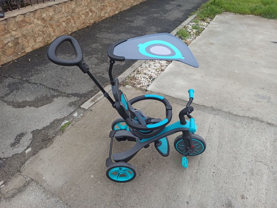 Vand tricicleta multifunctionala aproape noua globber explorer