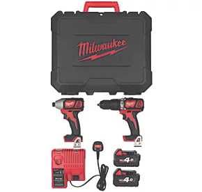 Milwaukee set filetanta +bormasina+acumulatori+incarcator