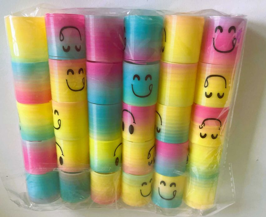 Детска Мини цветна пружина за игра Вълшебна