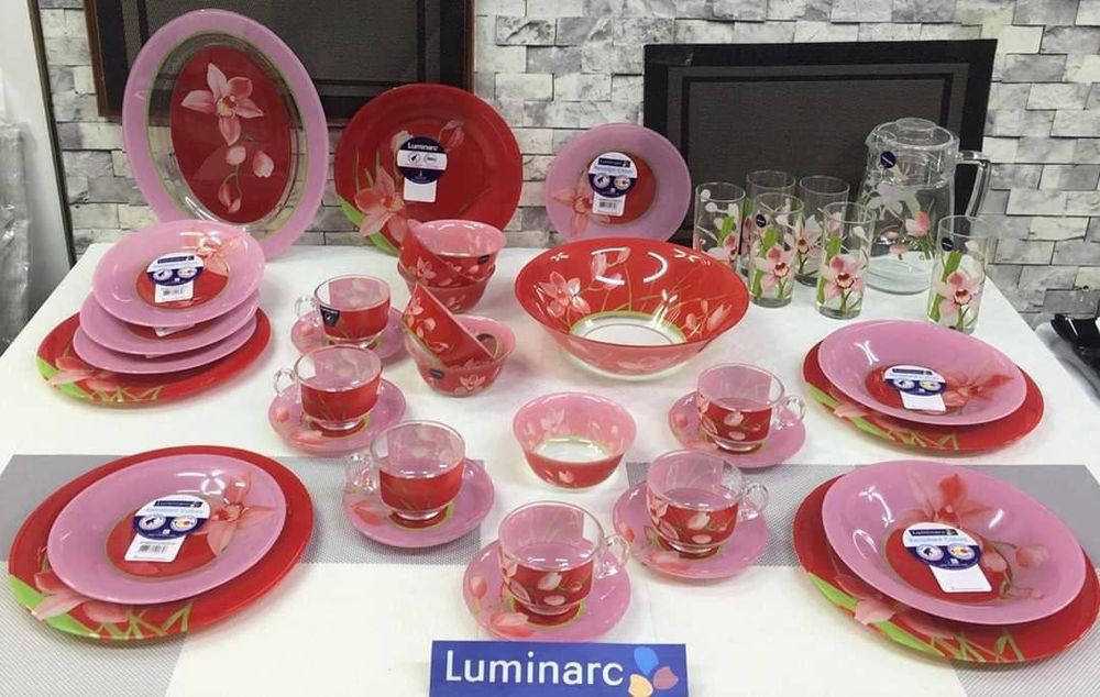 Luminarc orginal в наборе 46 предметов на 6 персон