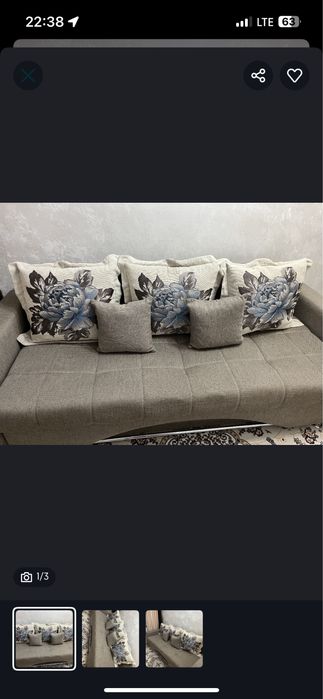 Продается диван хорошее состояние