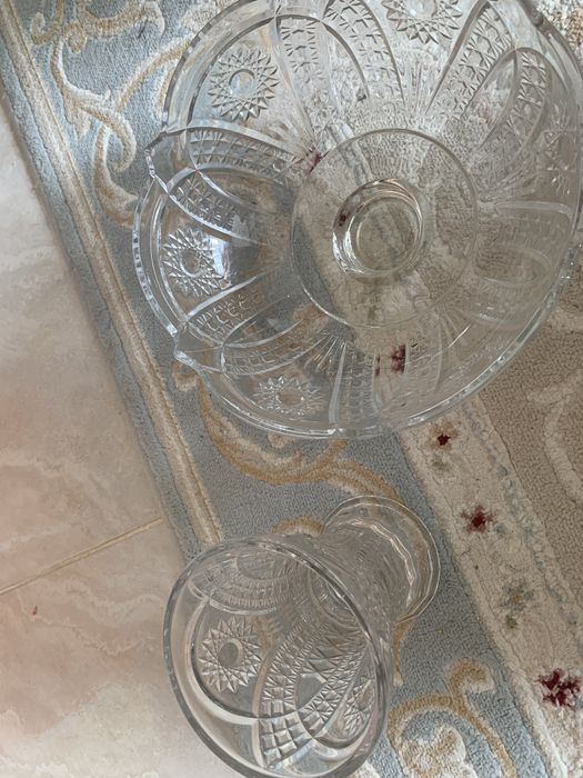 Ваза хрустальная