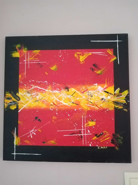 Картина акрил 40х40