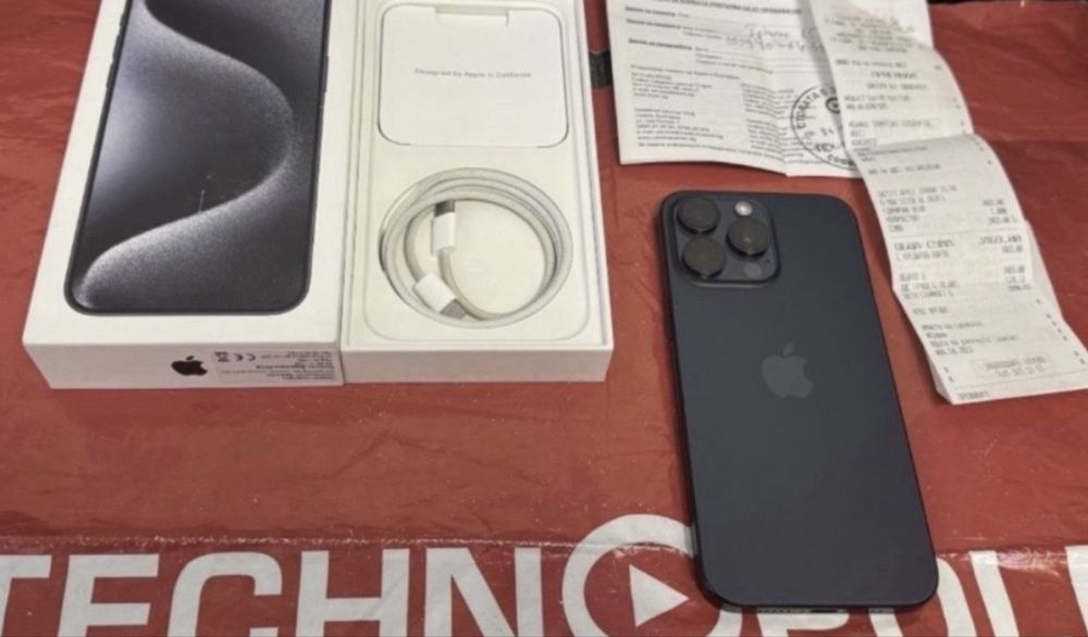 ^Iphone 15 Pro Max 512GB Black 5G 24м. ТЕХНОПОЛИС