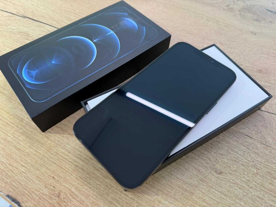 iPhone 12 Pro Max 256GB Pacific Blue | 100% Baterie | Factura | Garantie | Buy-Back