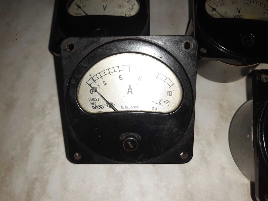 Щитовые амперметры, вольтметры Э8021