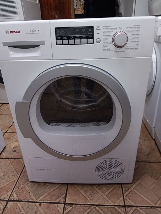 Сушилня с термопомпа Бош Bosch Serie 4 A++ 8кг  с две години гаранция!