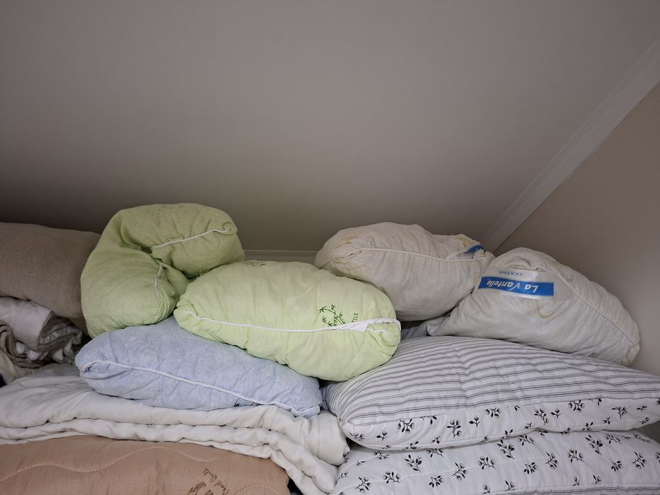 Подушки 50*70 см, чистые