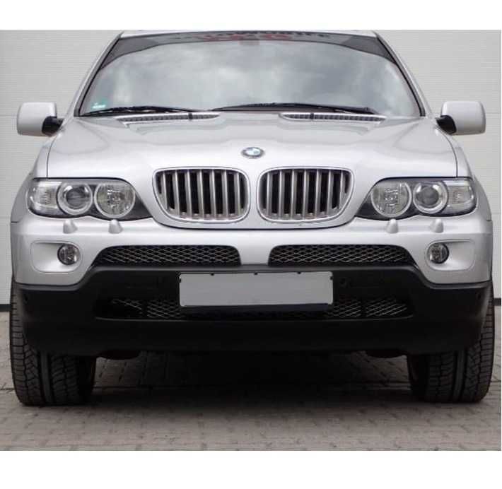 Grile BMW X5 E53 LCI 04-06 argintiu titanium silver