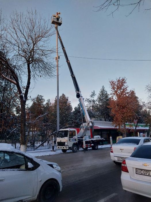Автовишка Хизматлари Услуга автовышки Avtovishka Xizmatlari
