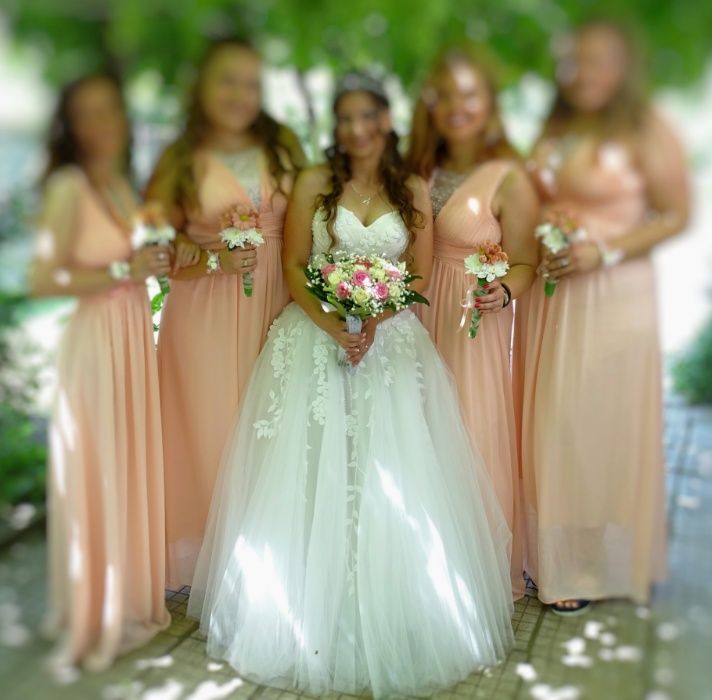 Булчинска рокля Принцеса