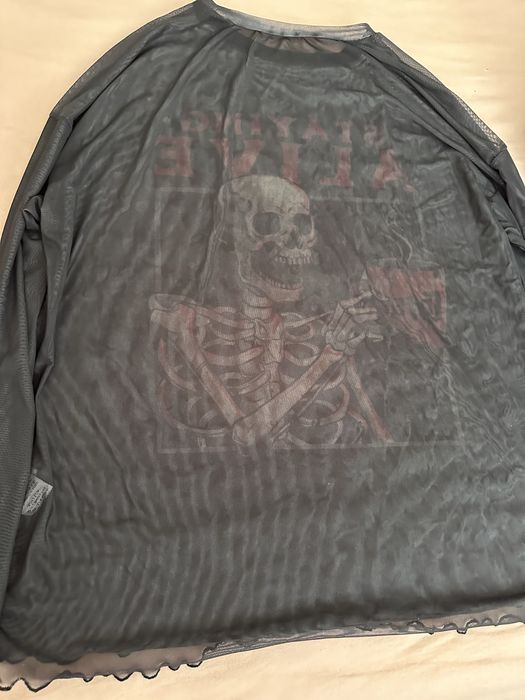 Дамска прозрачна блуза