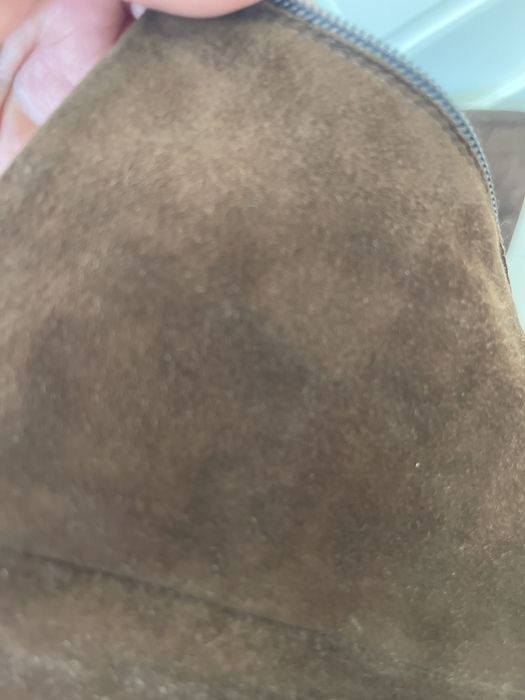 Сапоги натуральная замша